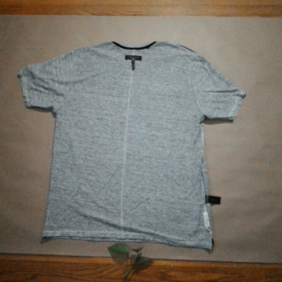 Rag & Bone Owen Slub Linen T-Shirt XXL 09/24 - Picture 7 of 9